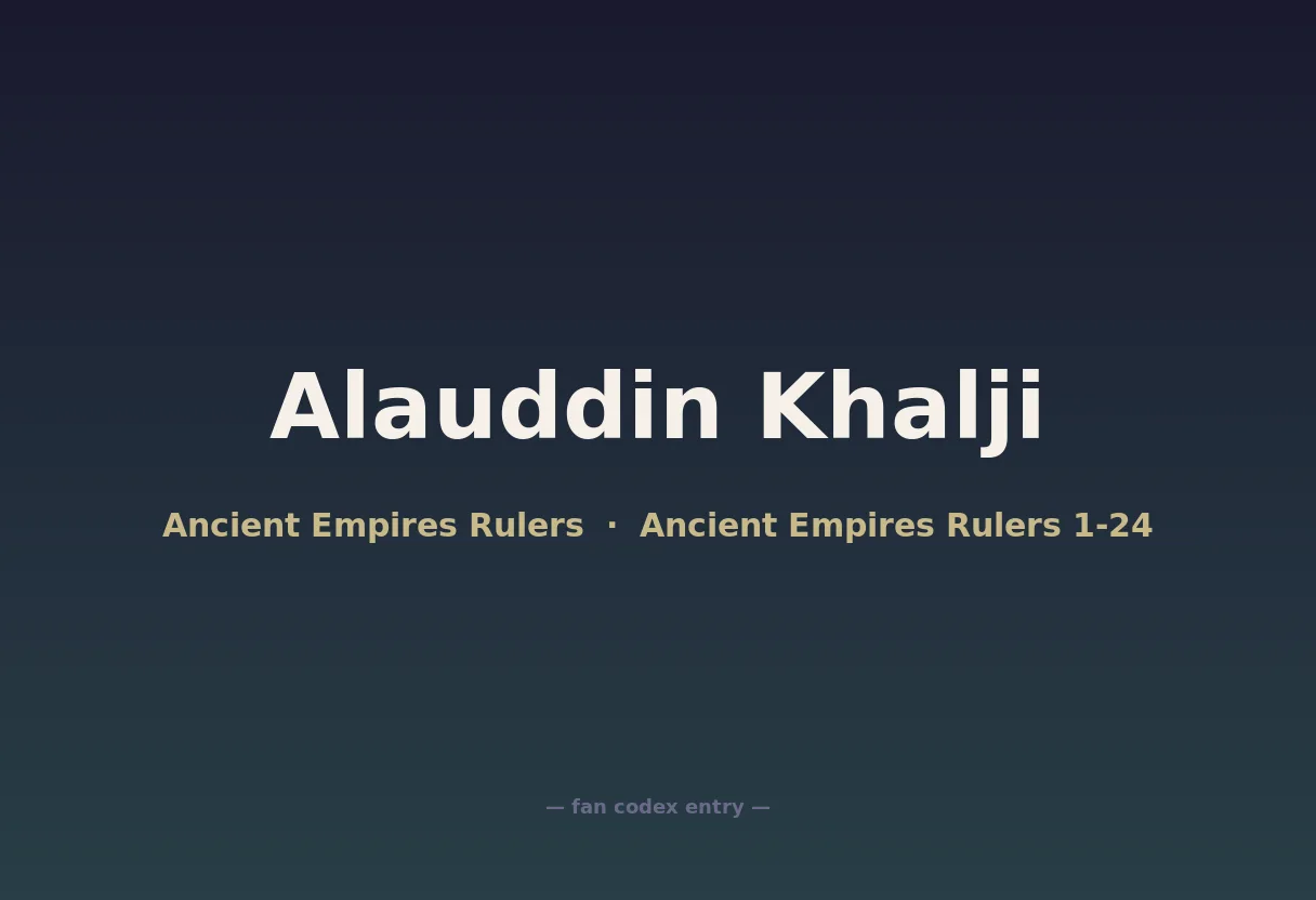 Alauddin Khalji