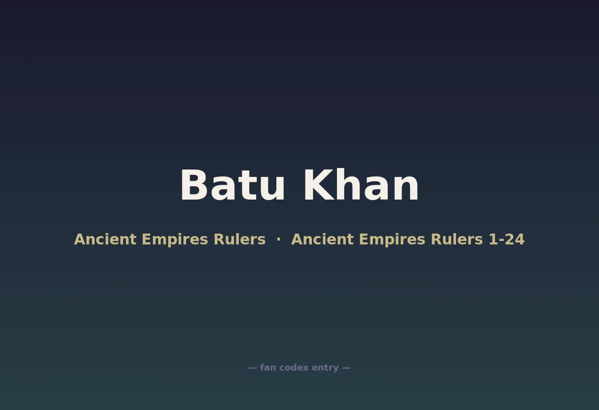 Batu Khan