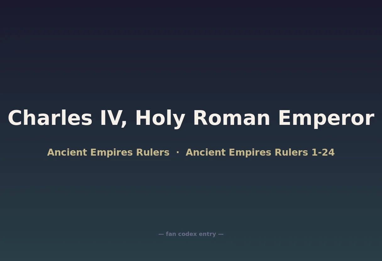 Charles IV, Holy Roman Emperor