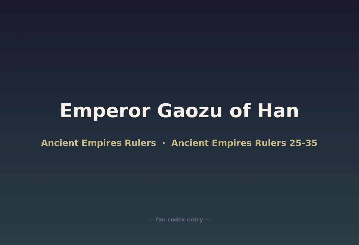 Emperor Gaozu of Han