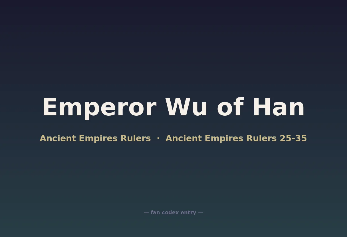 Emperor Wu of Han